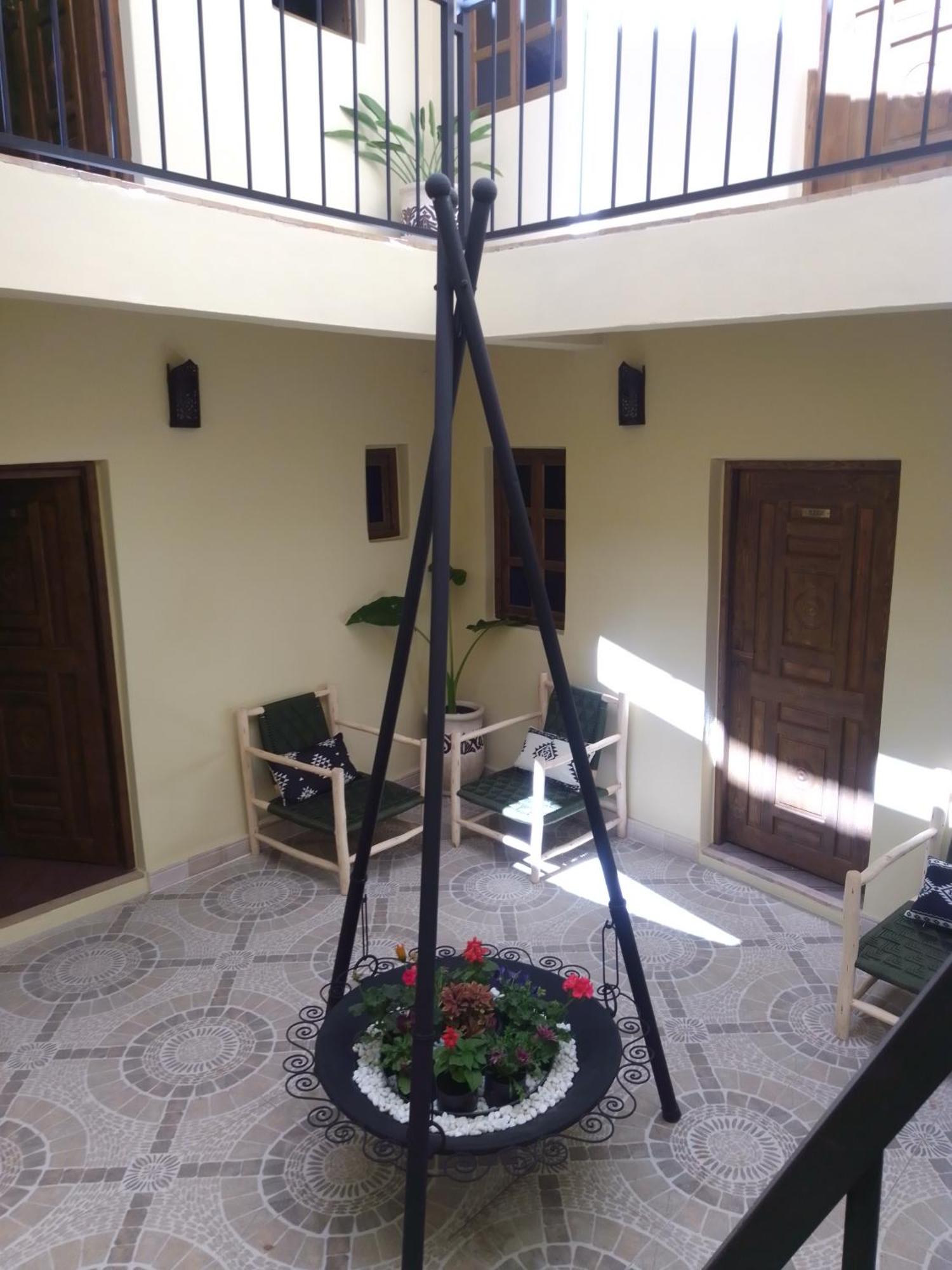 Riad Bouganville Bleu مراكش المظهر الخارجي الصورة