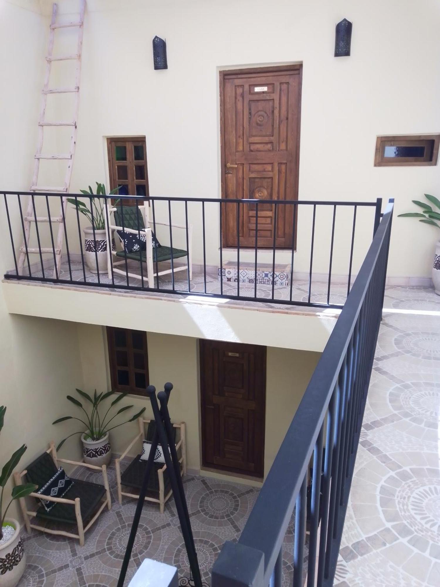 Riad Bouganville Bleu مراكش المظهر الخارجي الصورة