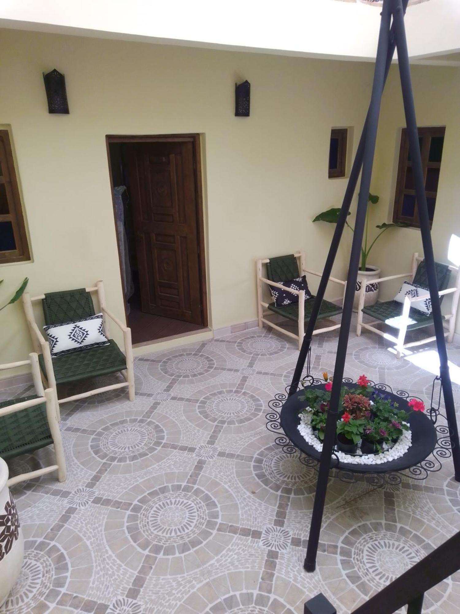 Riad Bouganville Bleu مراكش المظهر الخارجي الصورة